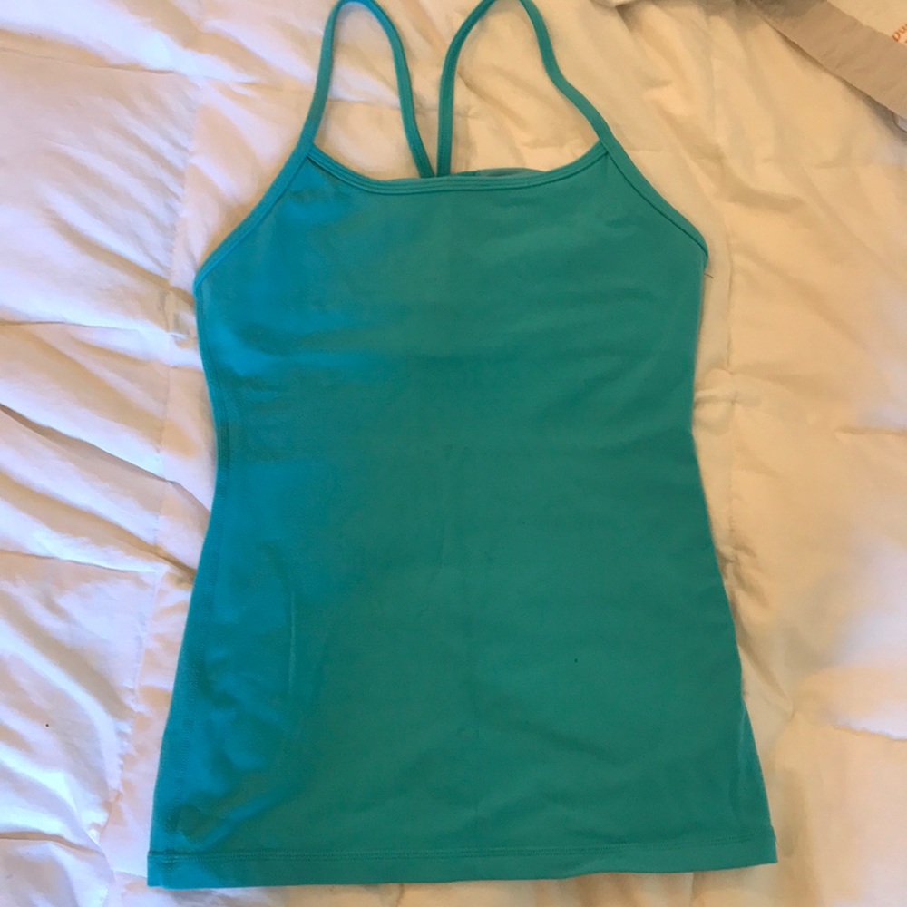 Lululemon blue support tank